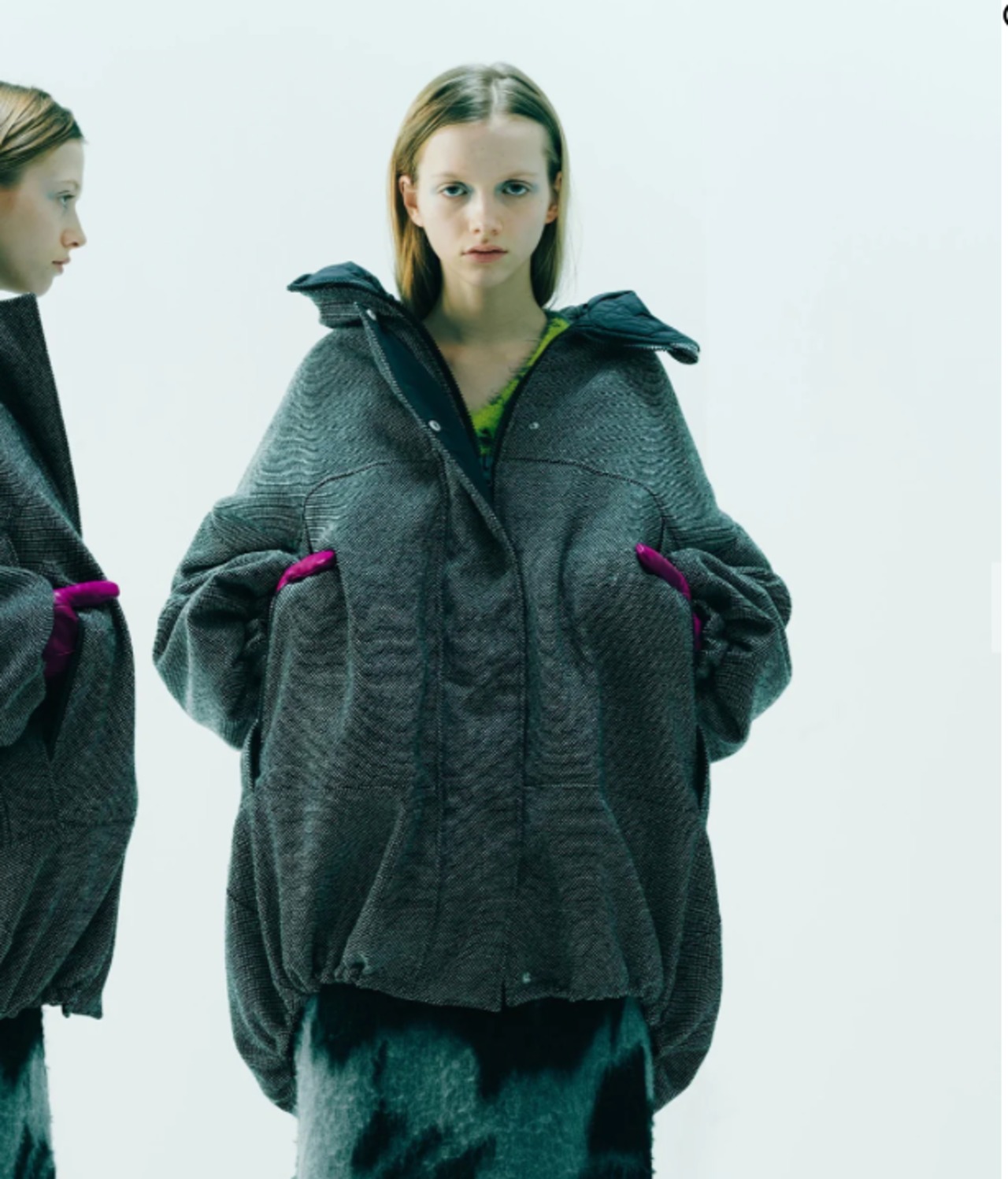 【25AW】WIZZARD ウィザード / TWEED MONSTER COAT / モンスターコート - 1