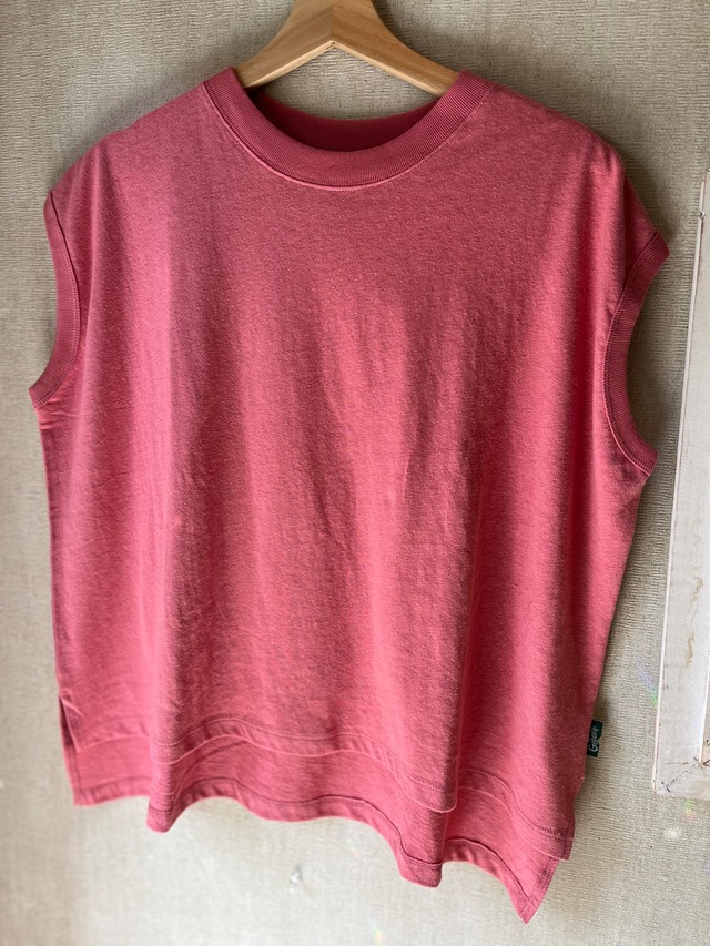 GOHEMP  sleeve less TEE