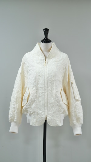 【Mame Kurogouchi】MM25FW-JK017 -white-