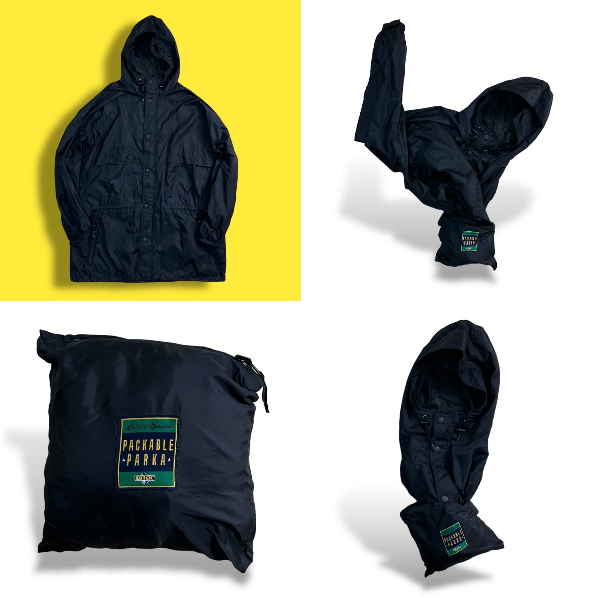 90s EBTEK Eddie Bauer PACKABLE PARKA | MARKET