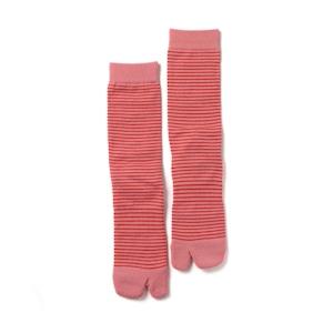 Merino Wool Stripe Socks(Pink)