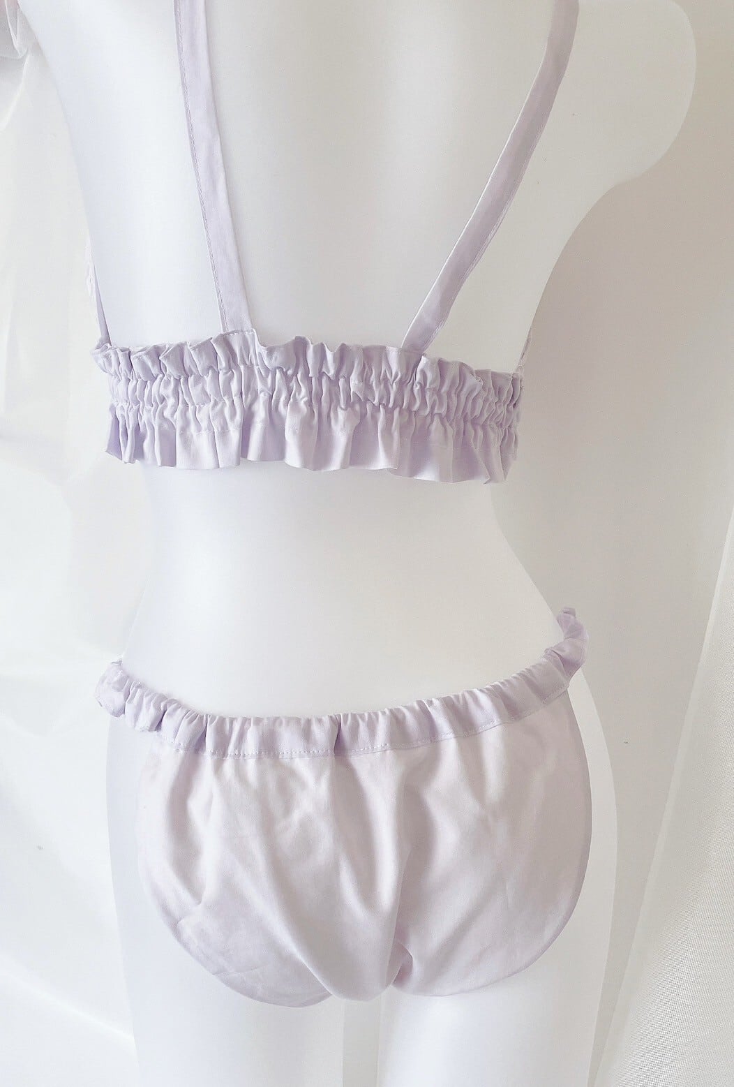 締め付けない下着 リラックスブラジャー《ラベンダーカラーの夢*:・ﾟ