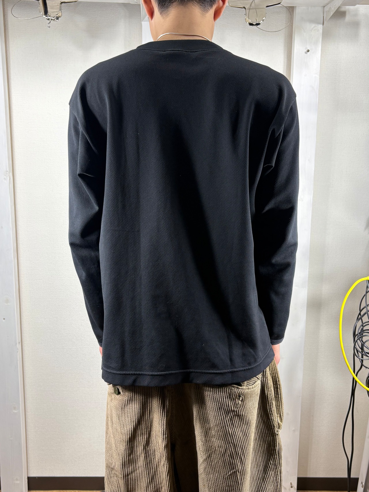 PUMA Mesh Fabric Long Sleeve