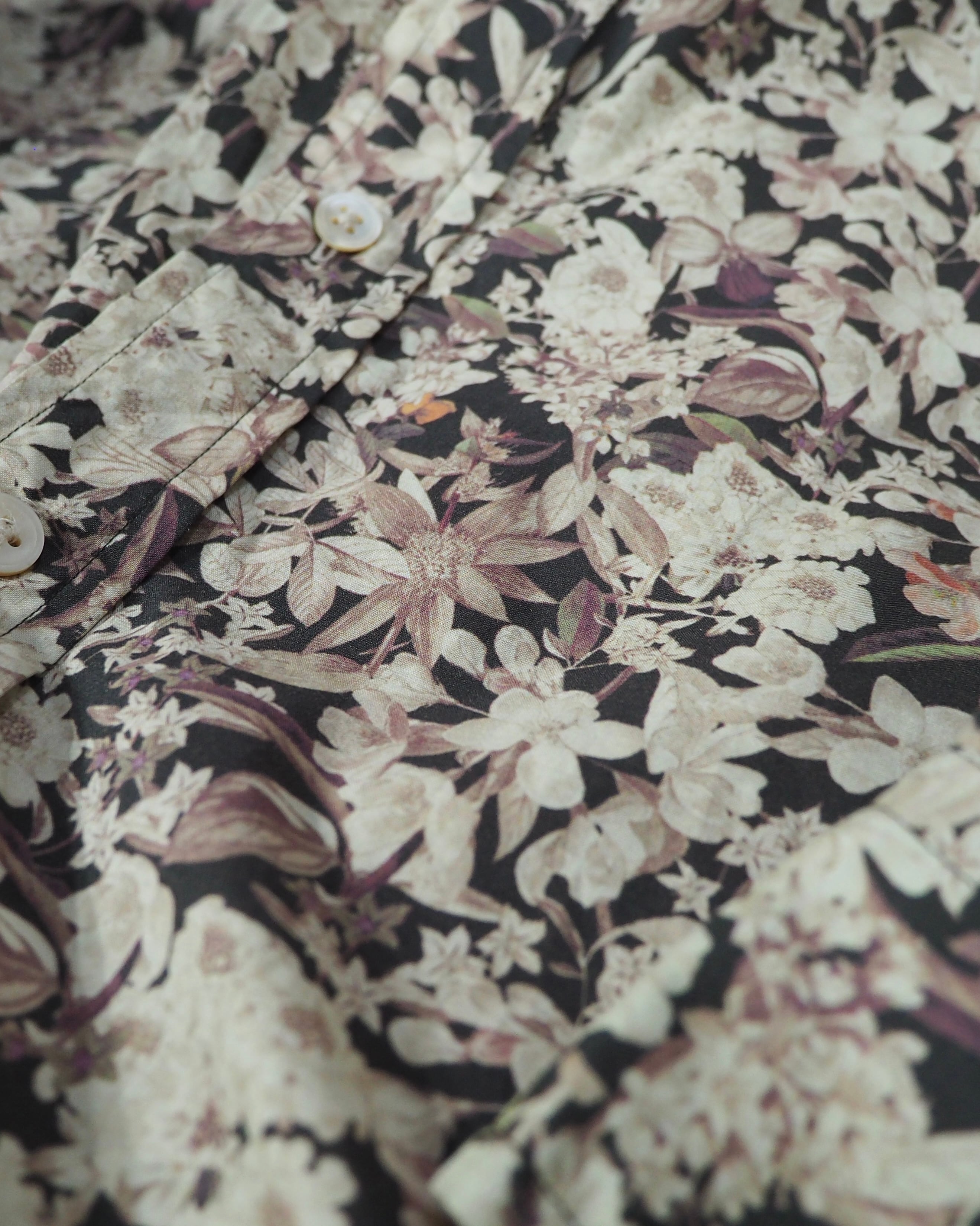 ” Paul Smith collection ” Beautiful Flower all Over printed Dress shirt