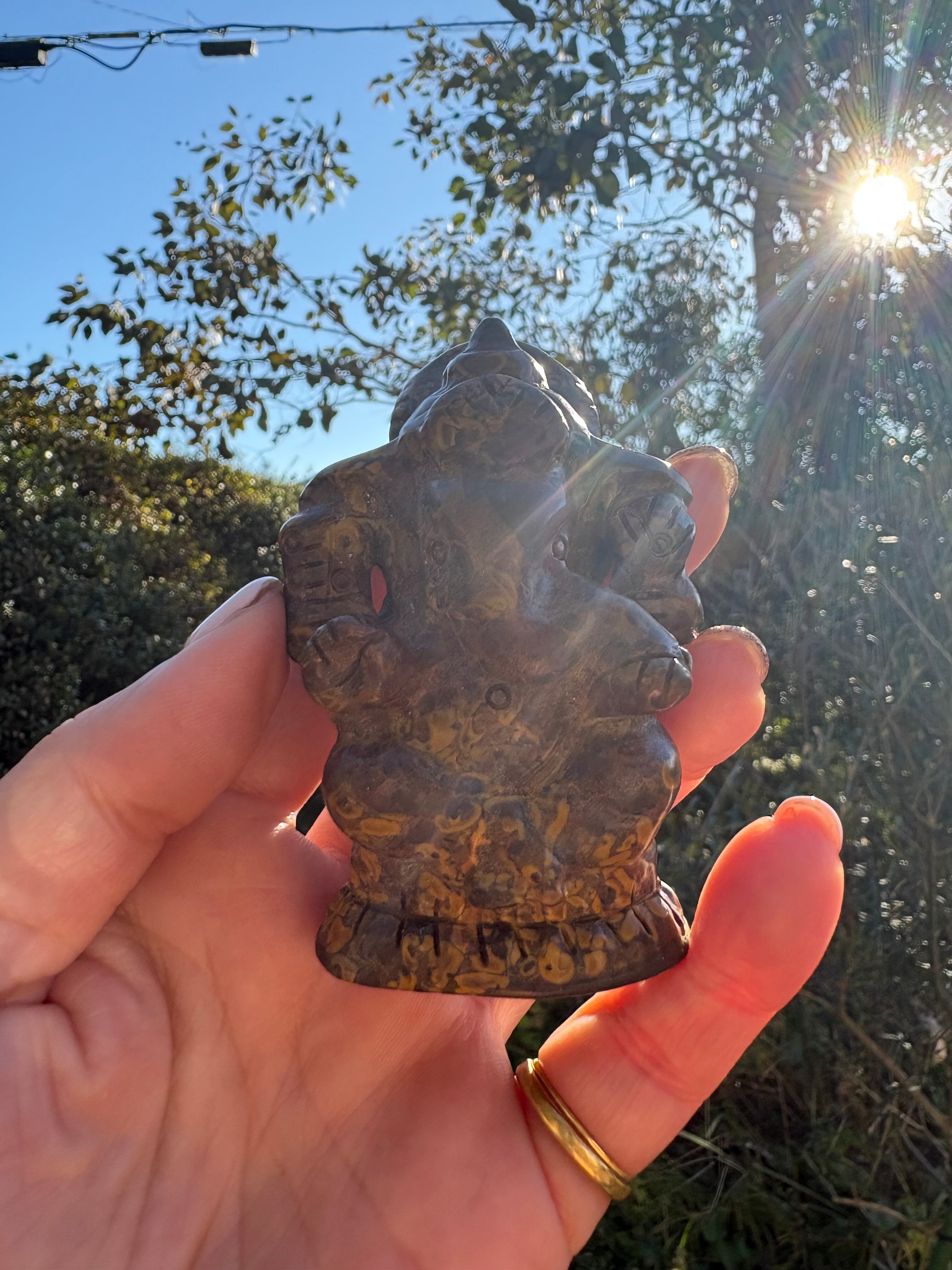 セレスタイト原石ペリドット共生 | MOMENT STONE