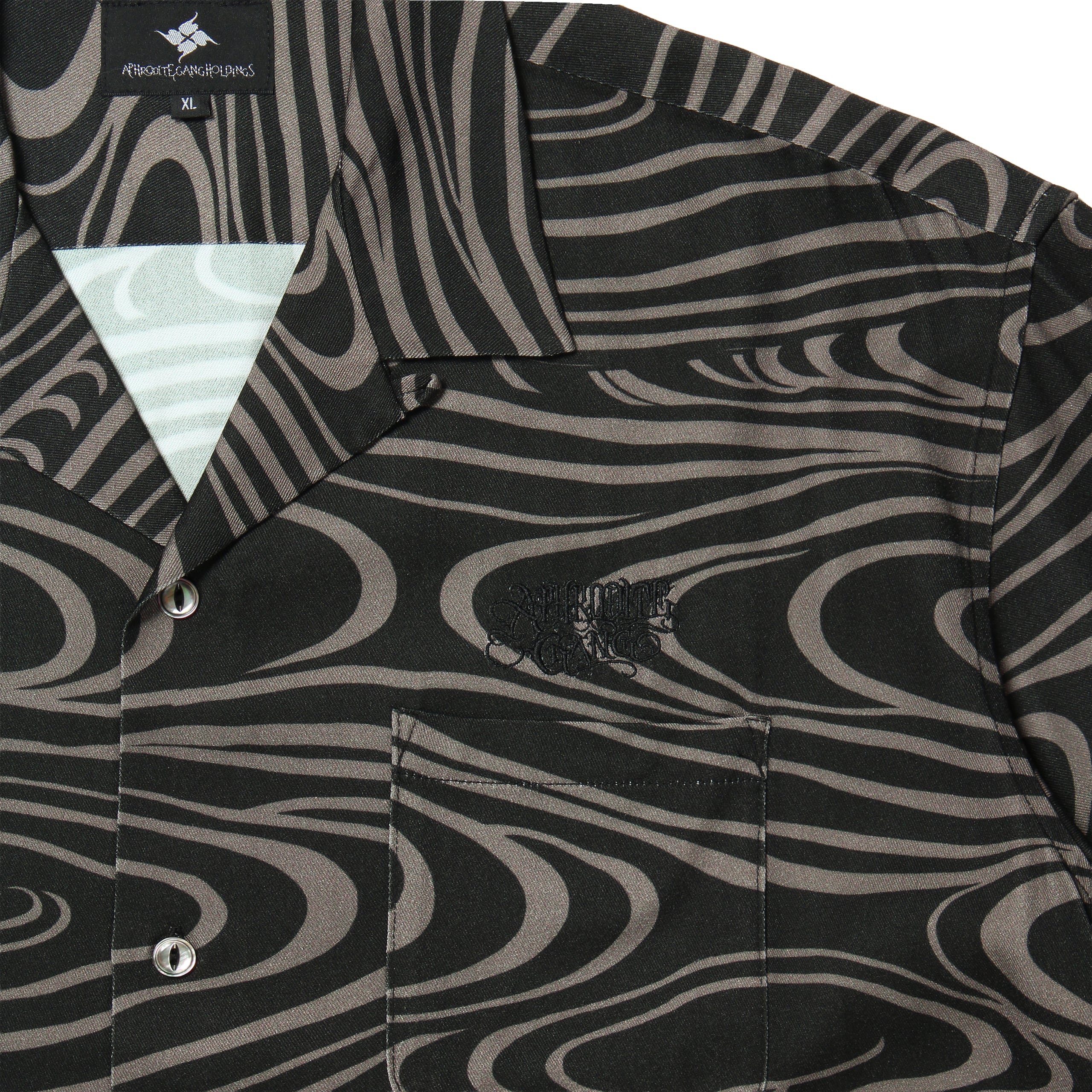 GAKKIN × BUDSPOOL 渦 HAWAIIAN SHIRT | APHRODITEGANG HOLDINGS