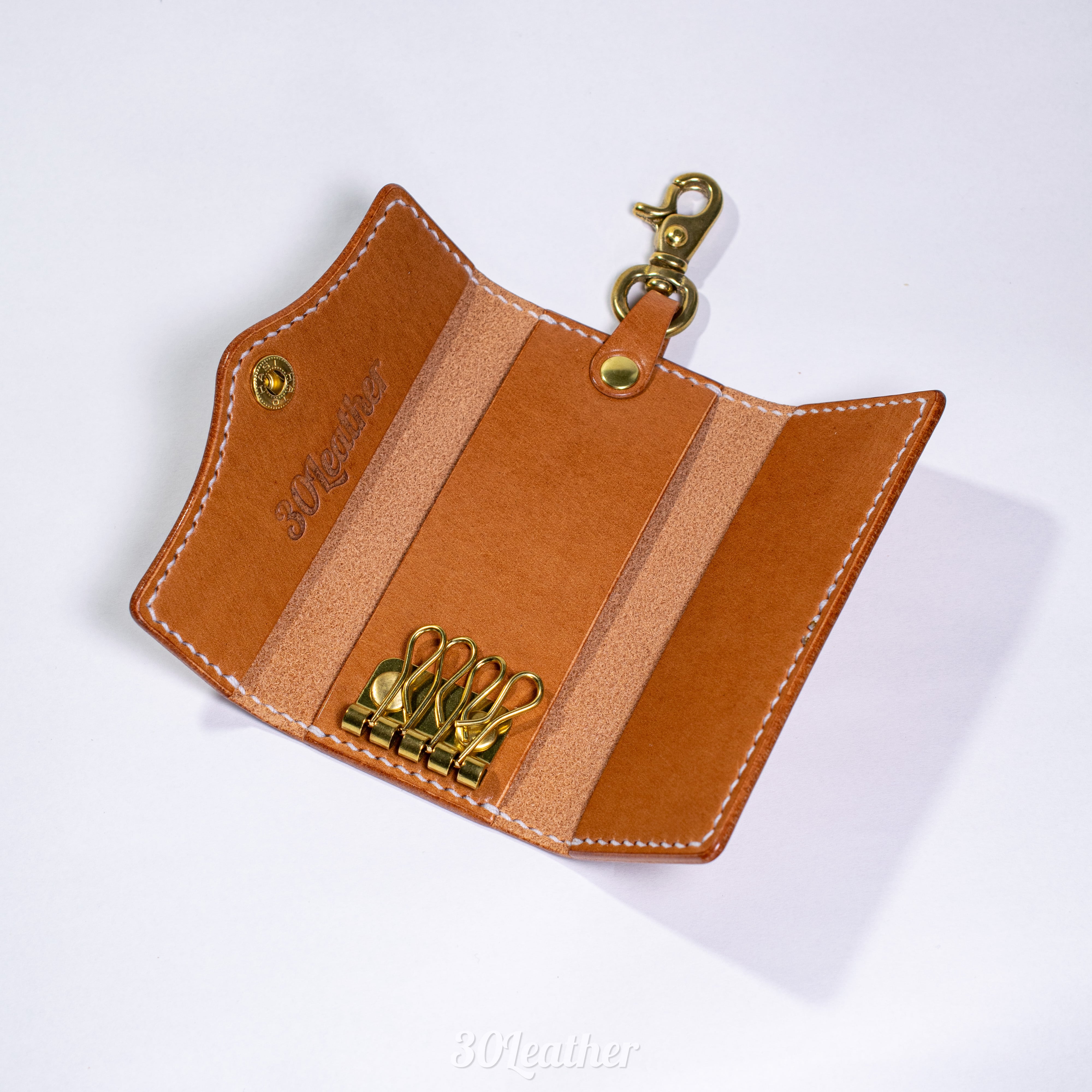 IBIZA Natural KC-001 キーケース | 30Leather