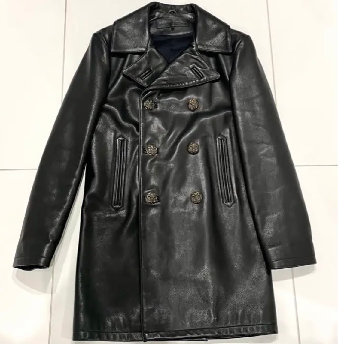 CHROME HEARTS クロムハーツ レザーコート