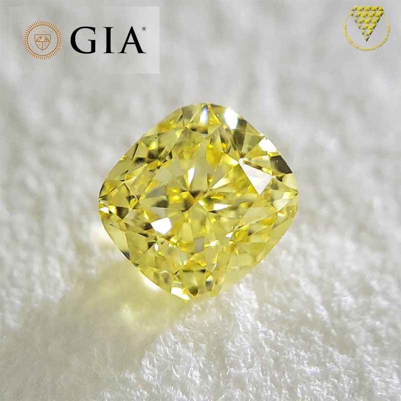 イェローダイヤモンドルース/ F.I.O.YELLOW/1.09 ct. GIA