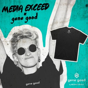 【gene good】Tシャツ  (ユニセックス)　by MEDIA EXCEED