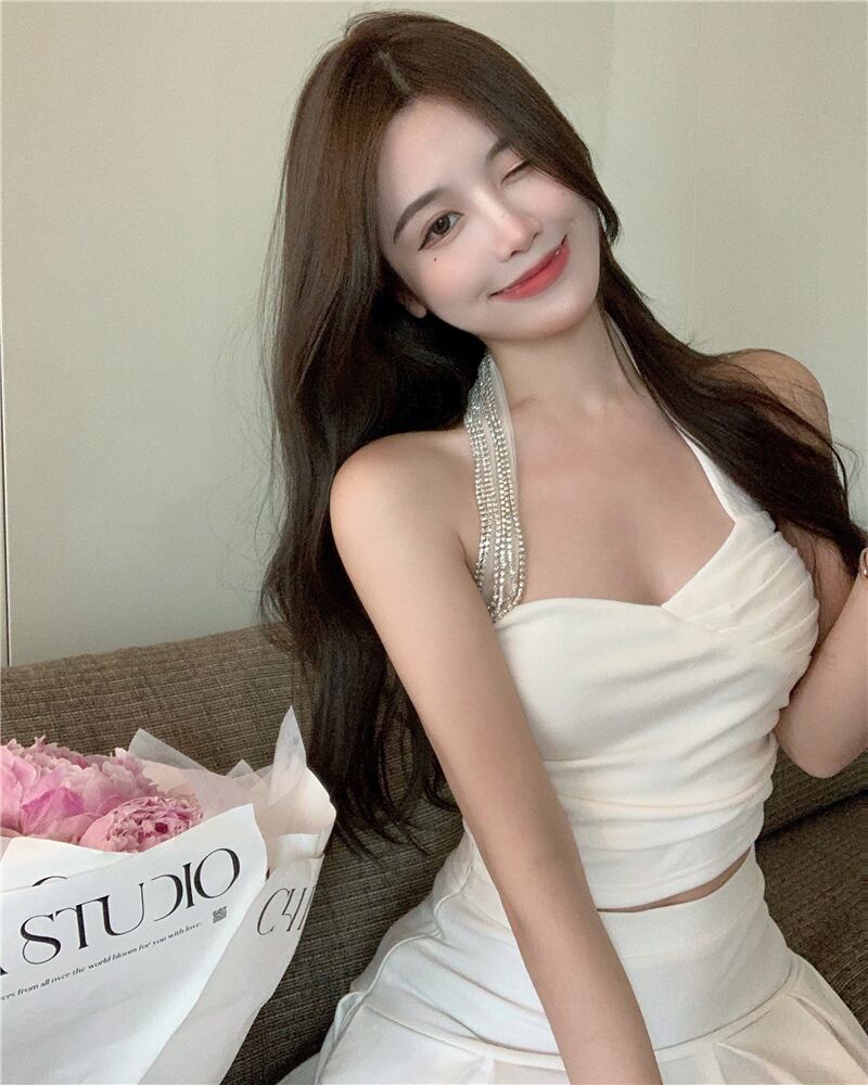 ホルターサマーショートスタイルコート 夏物 ブラックストロベリース4067571464