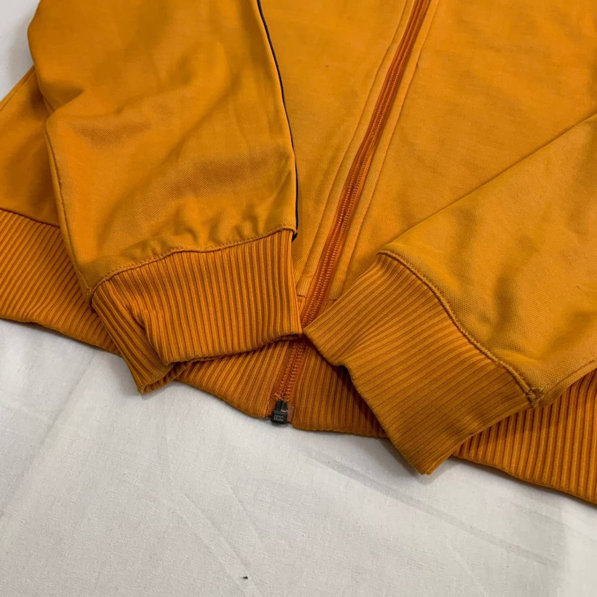 90's adidas アディダス トラックジャケット ジャージ オレンジ M商品