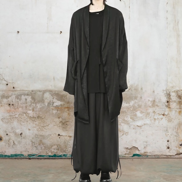 【ORV0089】Mid-Length Relaxed Casual Trench Coat