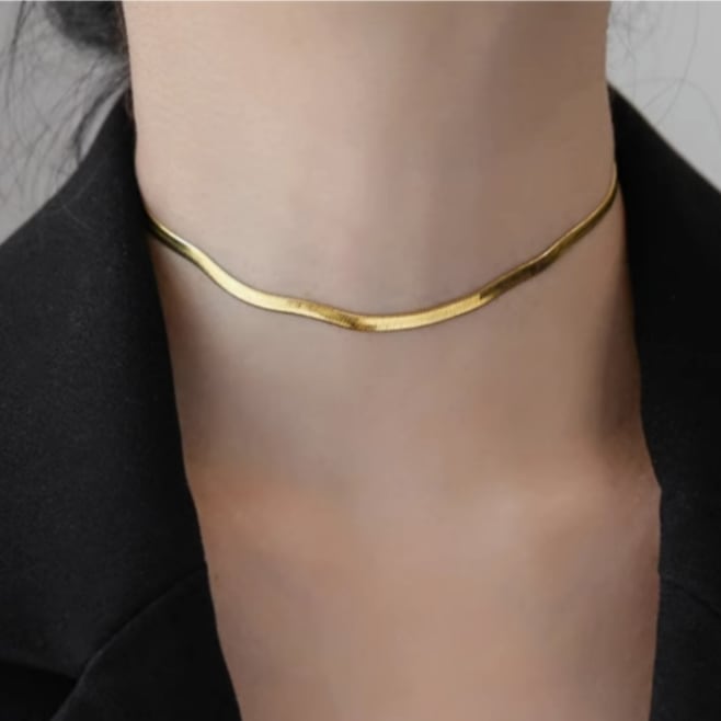 チェーンネックレス チョーカー G0253