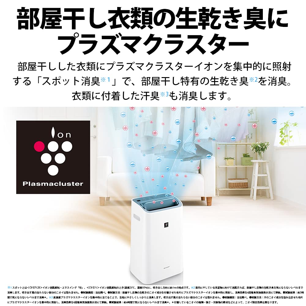 シャープ 除湿機 兼 空気清浄機 除湿 12L / プラズマクラスター 7000