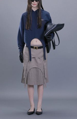 【25SS】BONBOM ボンボム / GATHER HOODIE / フーディー