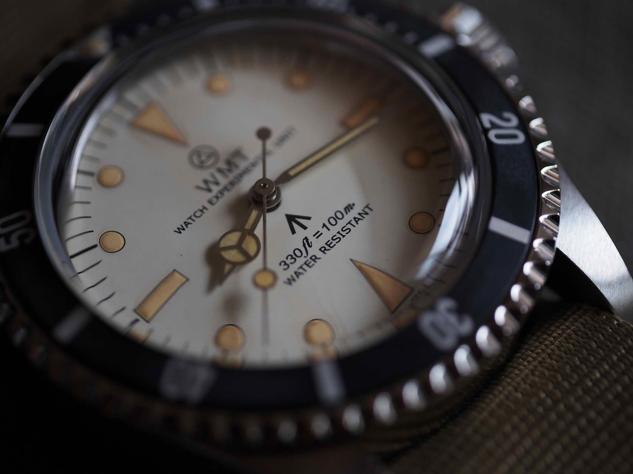 WMT ROYAL MARINE – British Armed Forces / Cream Dial AGED