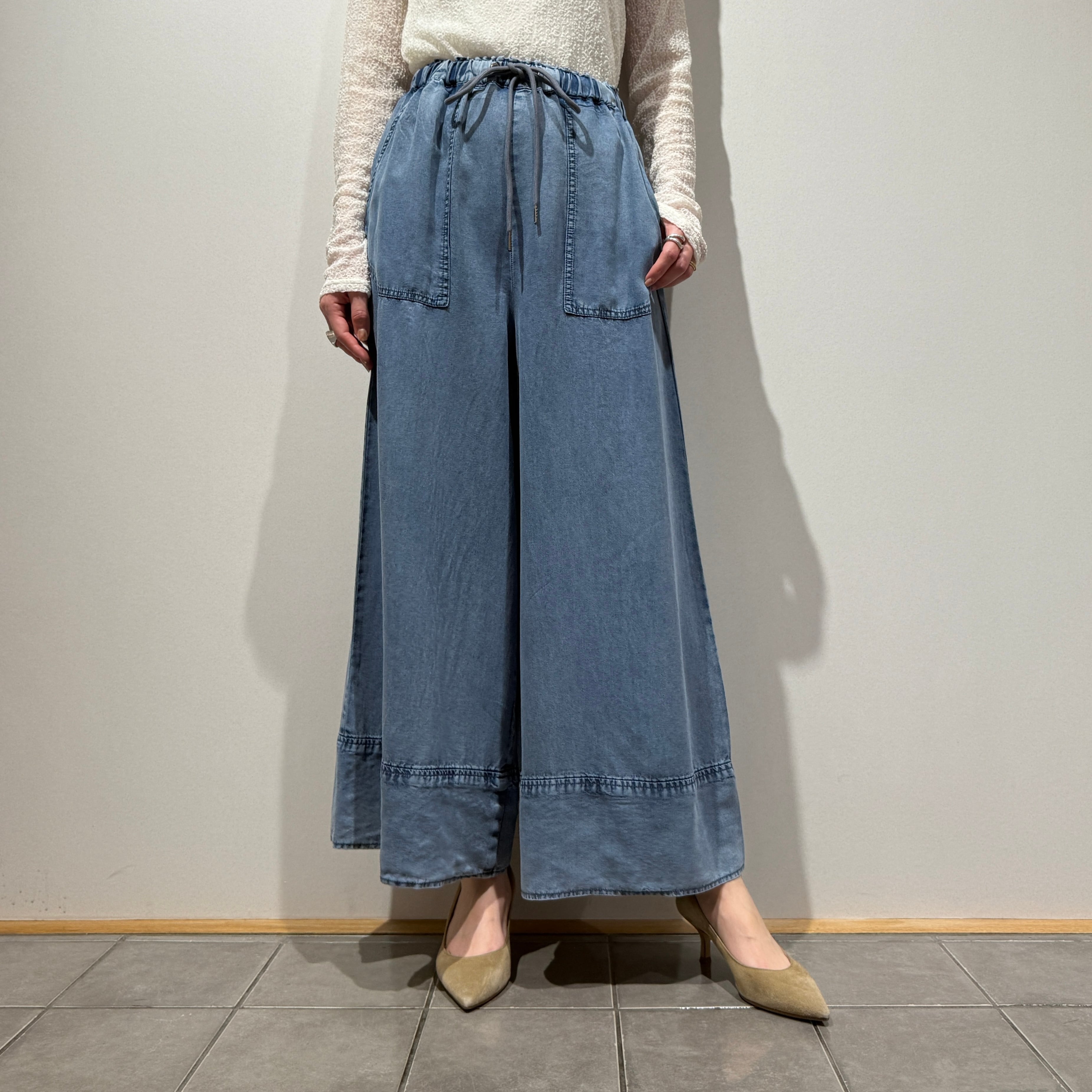 テンセルデニムフレアPT