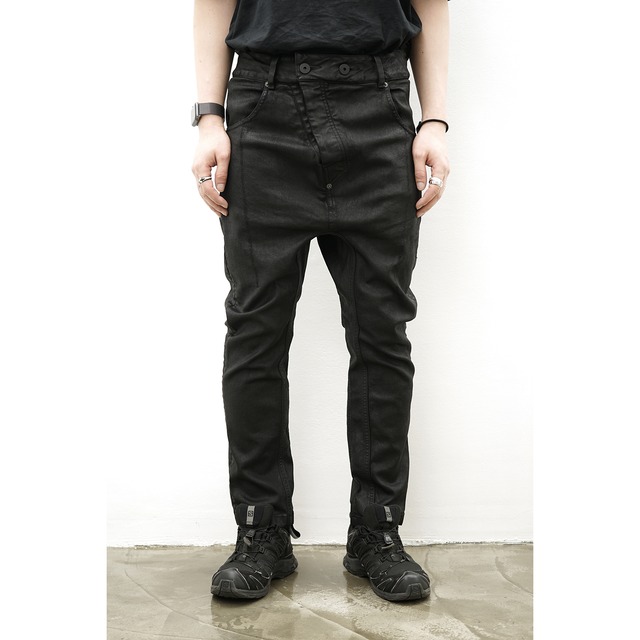 [11 BY BORIS BIDJAN SABERI] (イレブンバイボリスビジャンサベリ) P4C-F1481 PANTS / OBJECT DYED & COATING