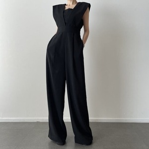 送料無料 春新作 オールインワン サロペット ロンパース レディース オールインワンサロペット レディースオールインワン ノースリーブ ハイウェスト ワイドパン 1 送料無料 春新作 オールインワン サロペット ロンパース レディース オールインワンサロペット レディースオールインワン ノースリーブ ハイウェスト ワイドパン 1