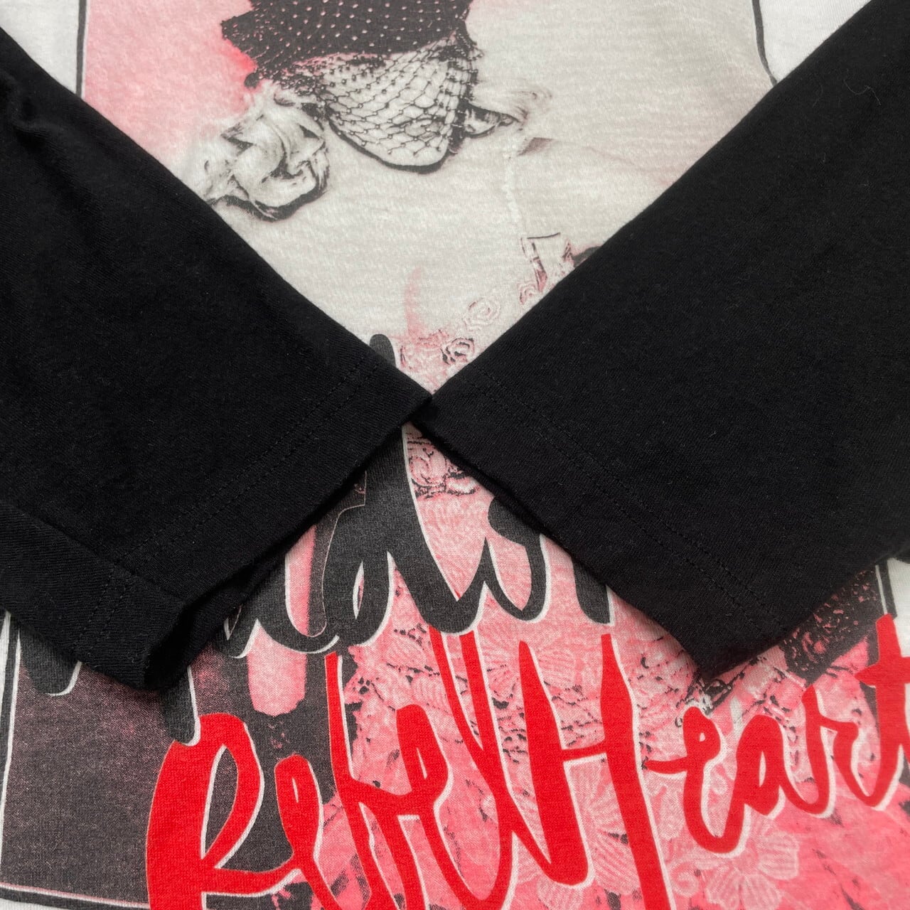 Madonna マドンナ 2015 Rebel Heartツアー ラグランTシャツ メンズM