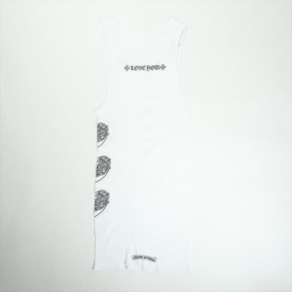 Size【L】 CHROME HEARTS クロム・ハーツ LOVE YOU RIB TANK WHITE