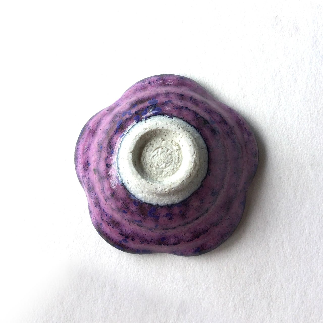 □『銀河』 紫紅斑釉盃 | みのる窯