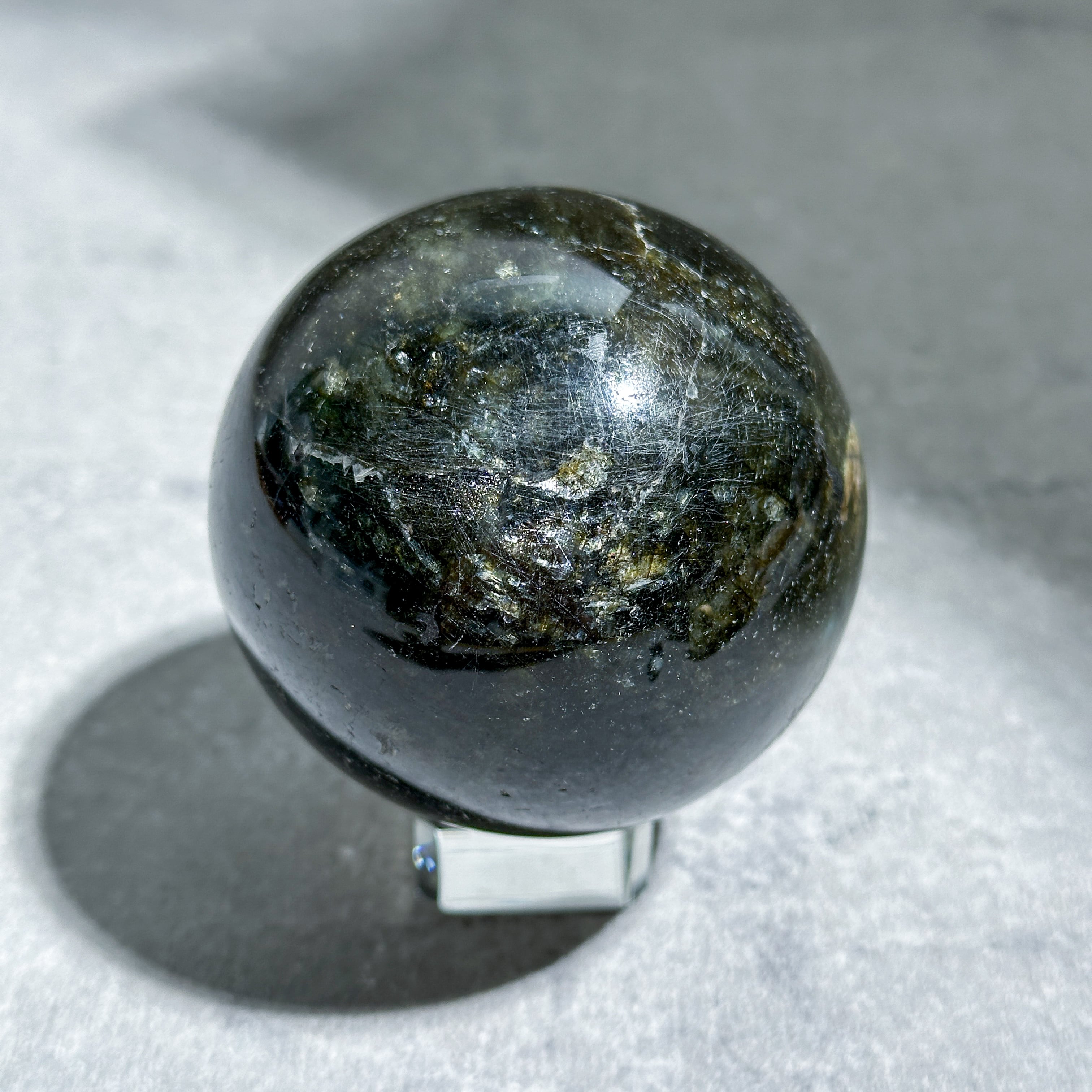 ラブラドライト スフィア ◇Labradorite◇天然石・鉱物・パワーストーン ラブラドライト スフィア 44◇ Labradorite Sphere ◇天然石・鉱物