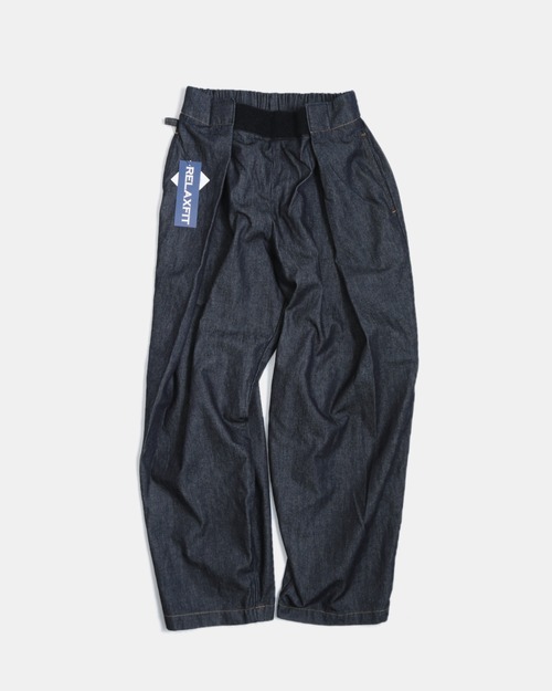 Relax Fit No.11｜NPID denim Beachslacks  (One wash indigo)