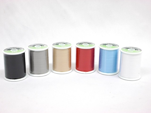 【特価セール】FUJIX(フジックス) ポリスパン 60番 100m 6色セット ミシン糸