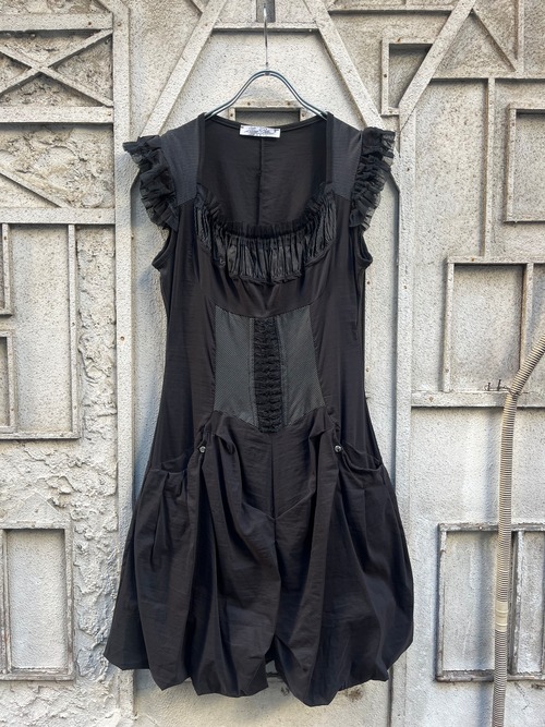 "GOTHIC" balloon one-piece