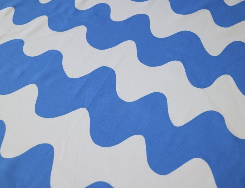 新品 マリメッコ marimekko LOKKI ロッキ ヴィンテージ 生地 ブルー