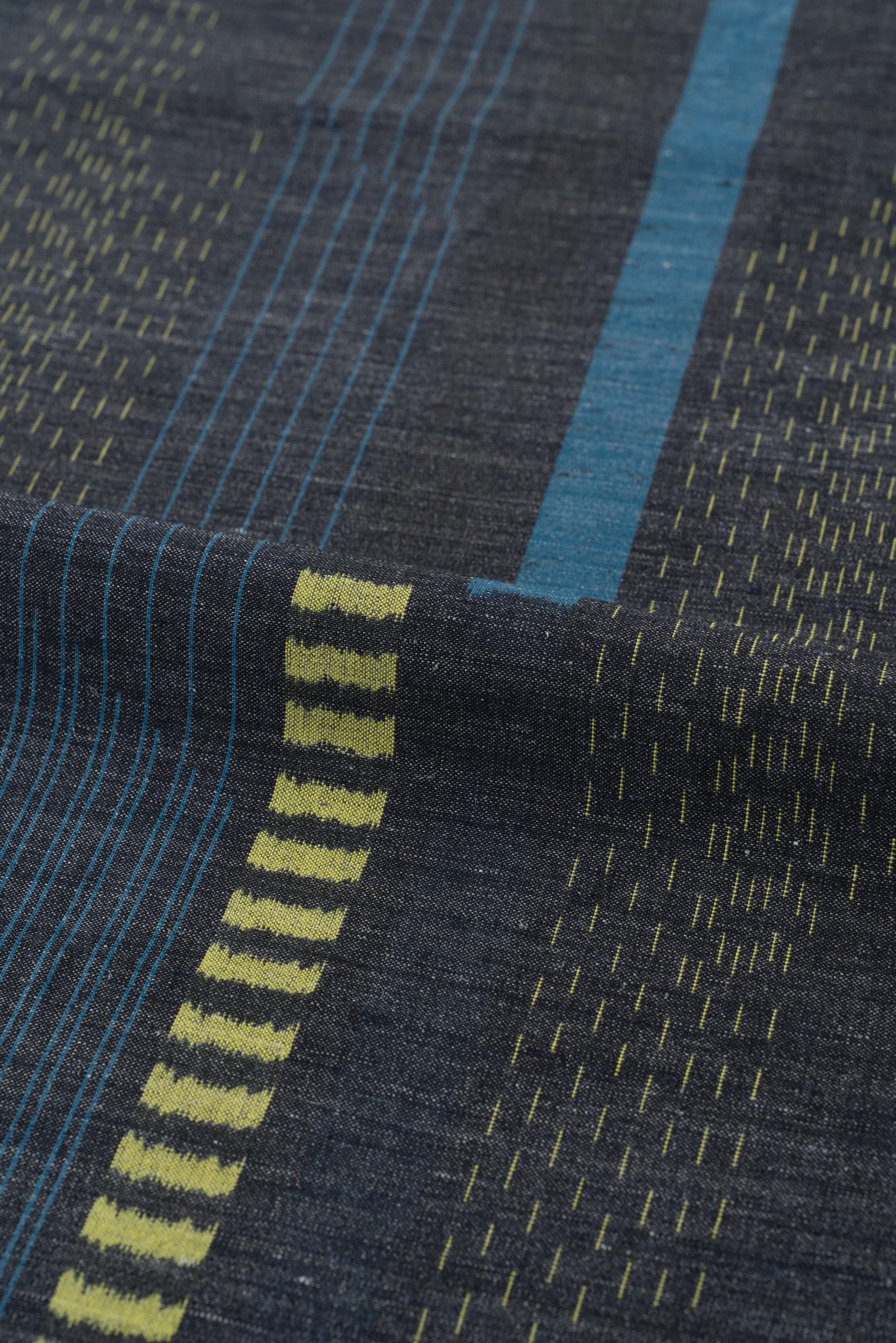 もんぺ / 久留米絣 / linear navy | KIMONO ARCH - OFFICIAL ONLINE STORE