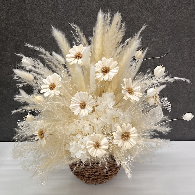 【店舗受取り】ドライフラワーアレンジ ラッピング付き！