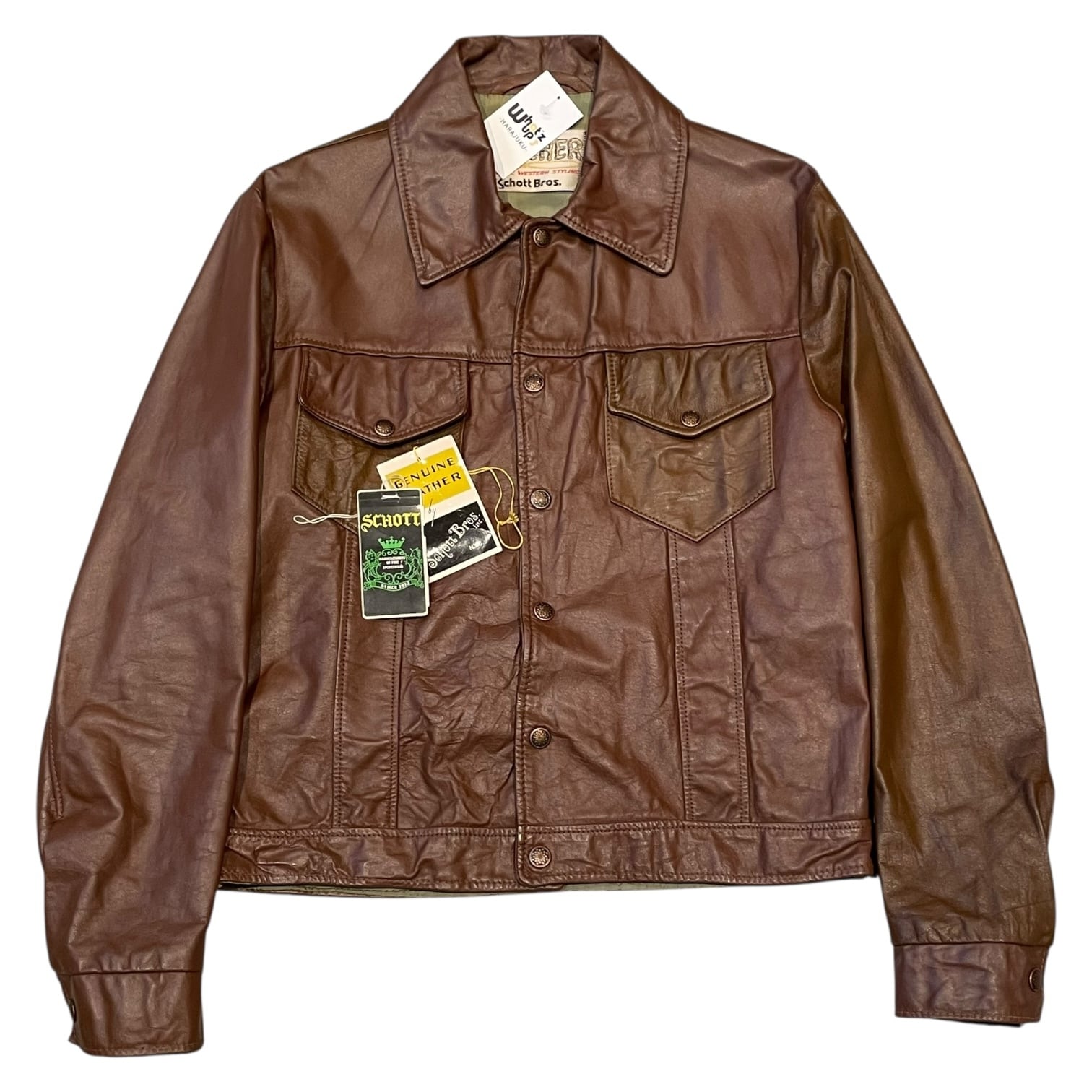 1960~70s RANCHER by Schott Leather trucker jacket