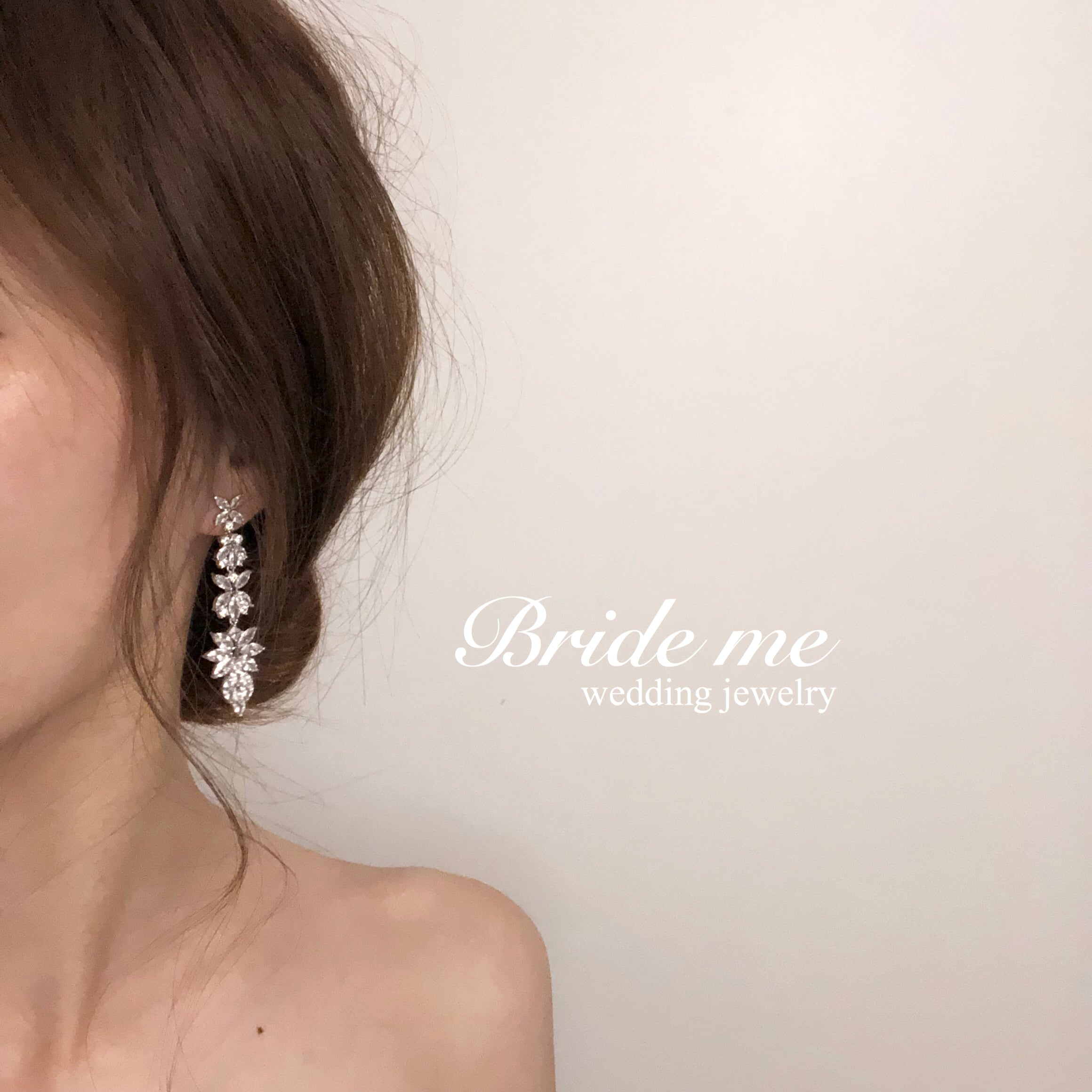 ZP-41】キュービックジルコニア ピアス | BRIDE ME