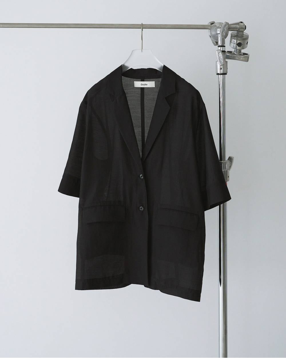 ànuke／Sheer Halfsleeve Jacket | polne