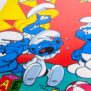 ♫ちょうどいいB4ポスター♫【 Smurf ( スマーフ)】スマーフェット〚アメリカン雑貨 アメトイ〛