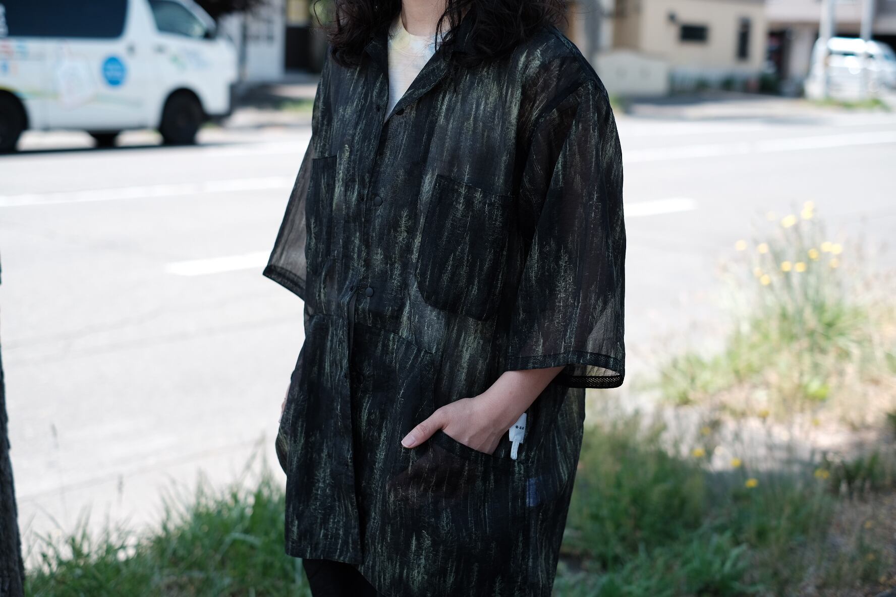¥24200 Half Sleeve Mesh Shirt 現行デザイン NYLON MESH HALF SLEEVE SHIRT | 01. Outdoor & Life Shop