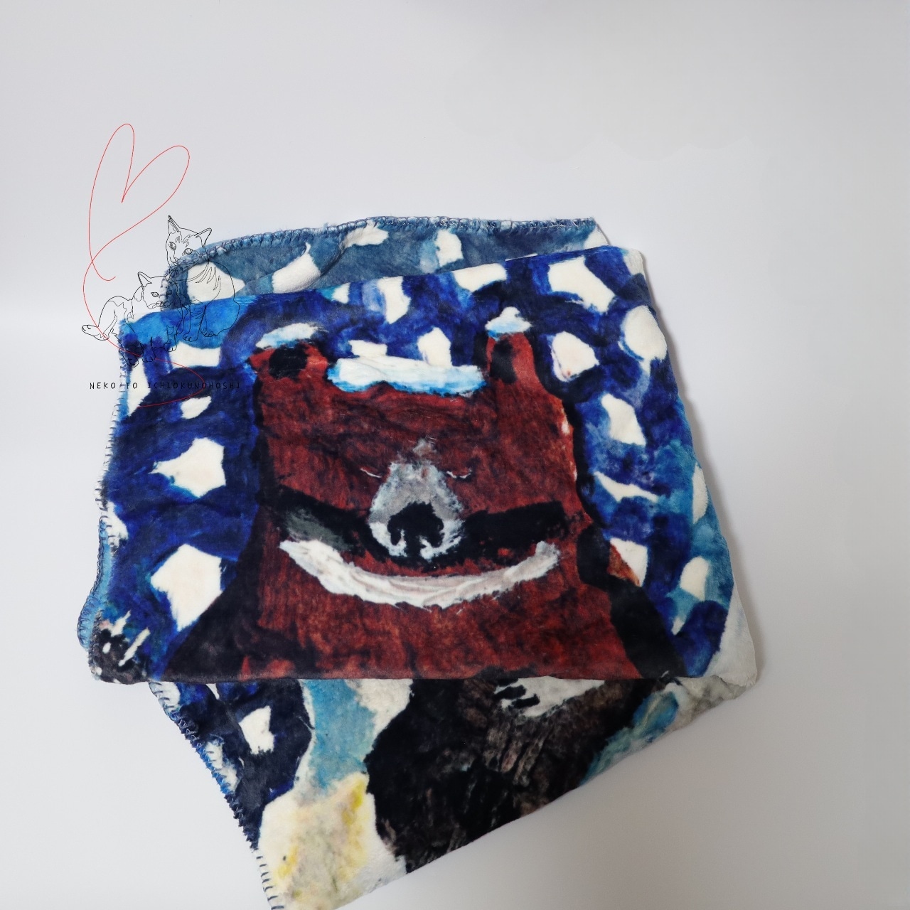 フリースブランケット Atelier KOTETSU / アトリエコテツ