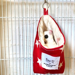 【送料無料】POPCORN LELE フクロモモンガポーチ フクモモくん総柄〔グリーン〕