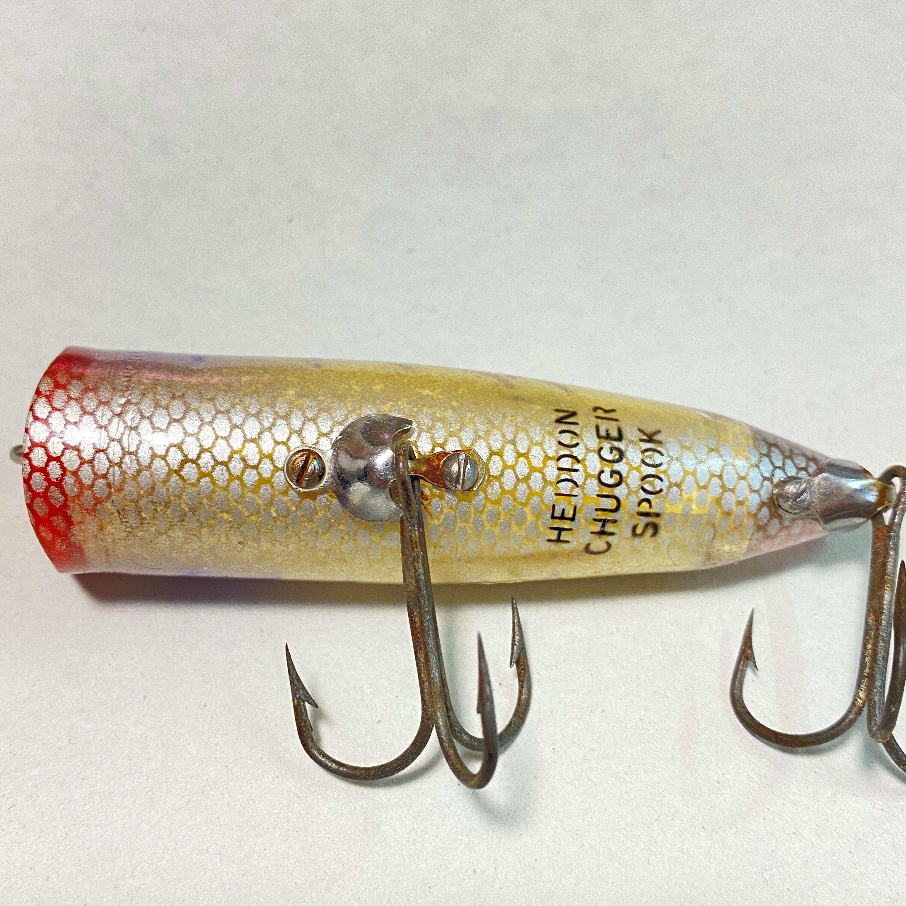 Leurre Vintage Heddon Chugger Spook Clear - Japon - Jamais Utilisé