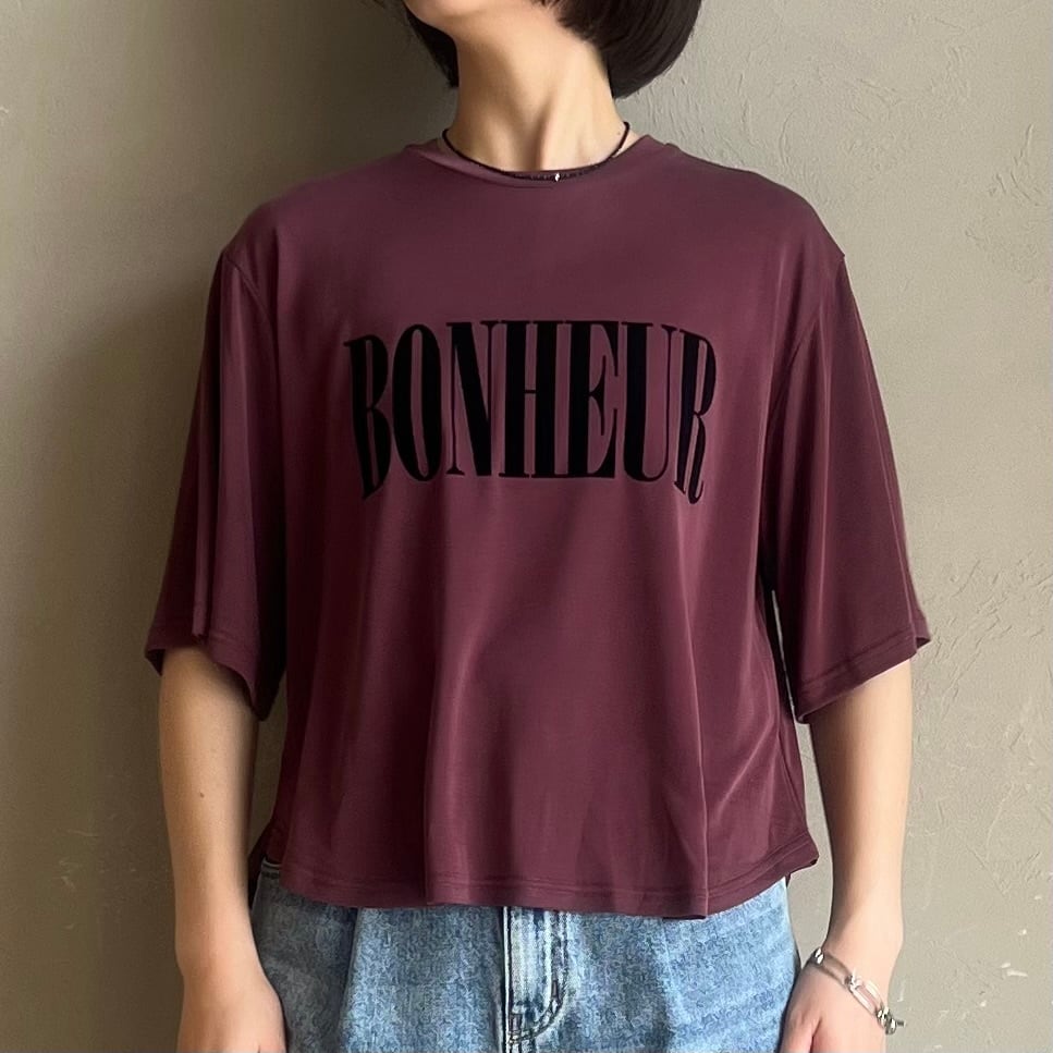 【 ROSIEE 】モダールロゴカットソー