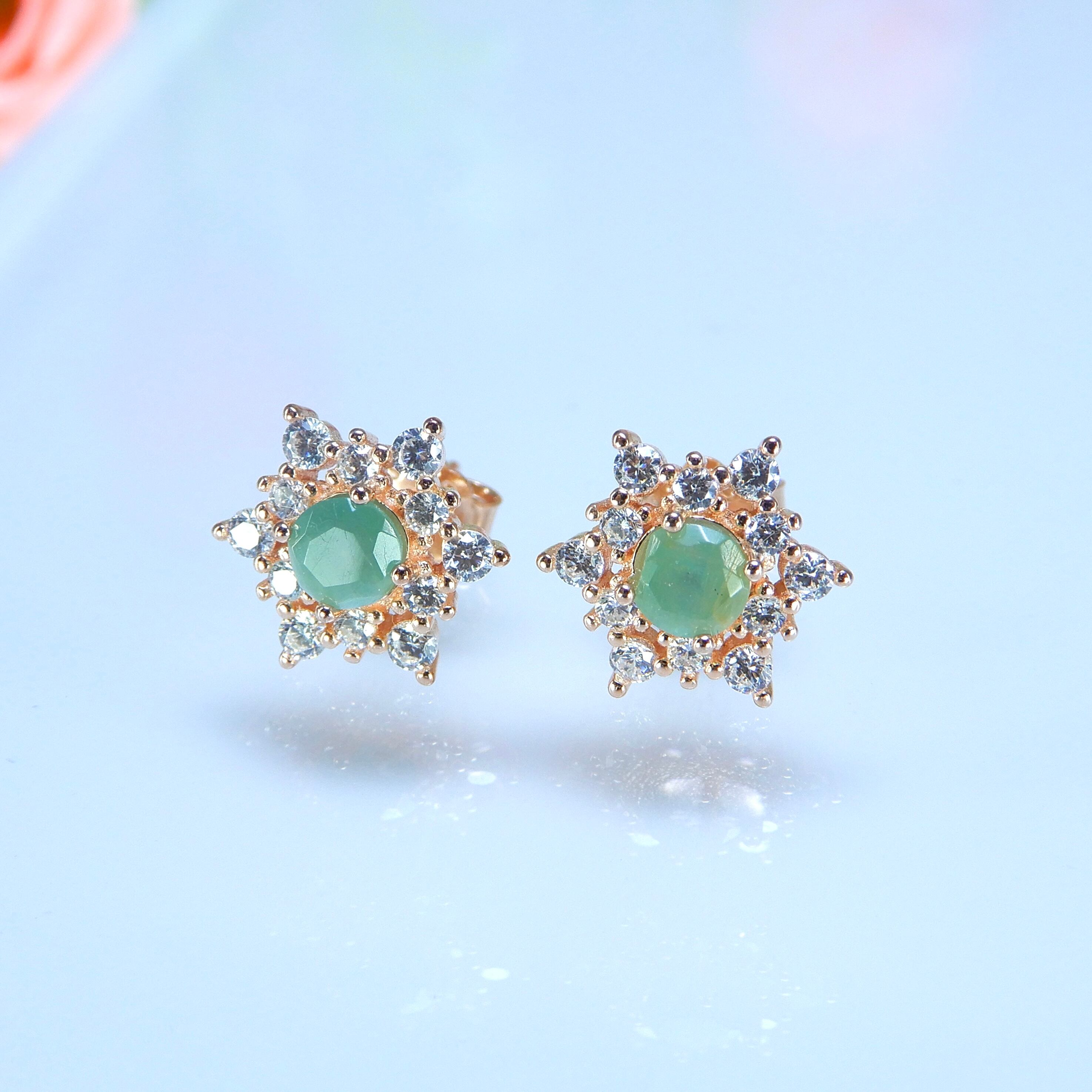 氷の結晶ピアス♦︎グランディディエライト♦︎PGカラー