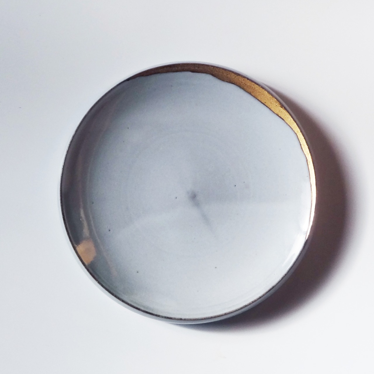 【清藤様専用】白釉金彩皿