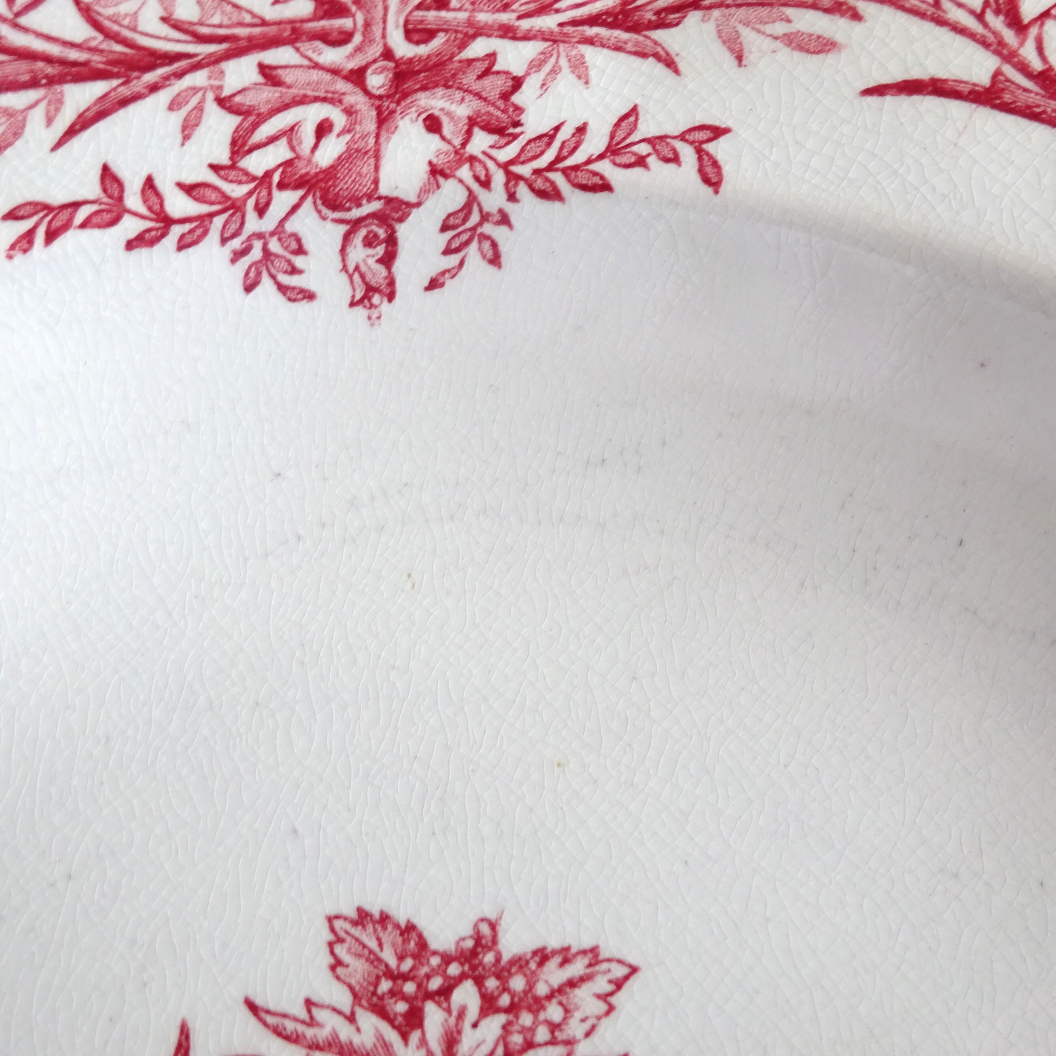 ☆ F F PEXONNE modèle Louis XVI assiette creuse (B)