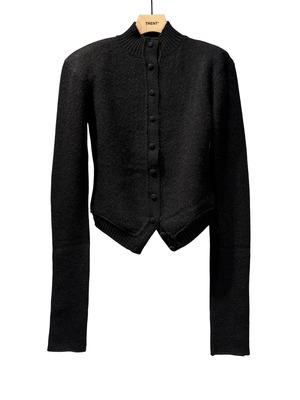 【26AW | WOMEN】MUKCYEN ムッシャン /  カーディガン / yak arc cardigan M269CD02