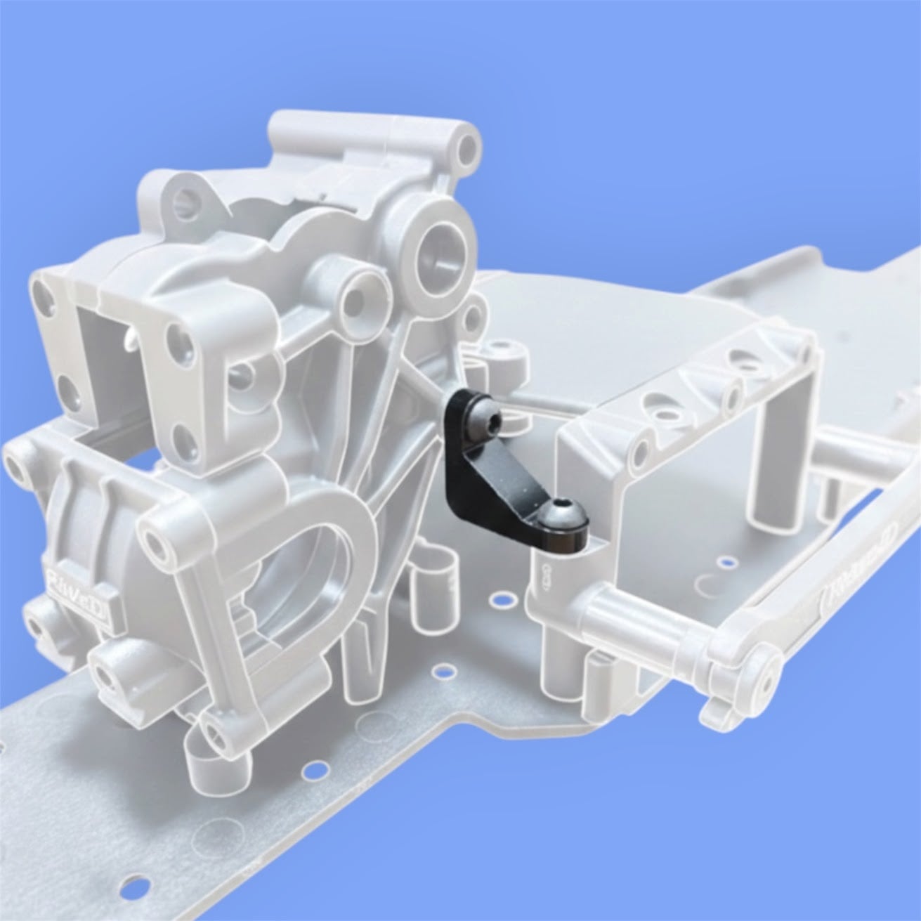 BRL-SH18 ギアボックスサイドブレース for RDX | BARELL online shop