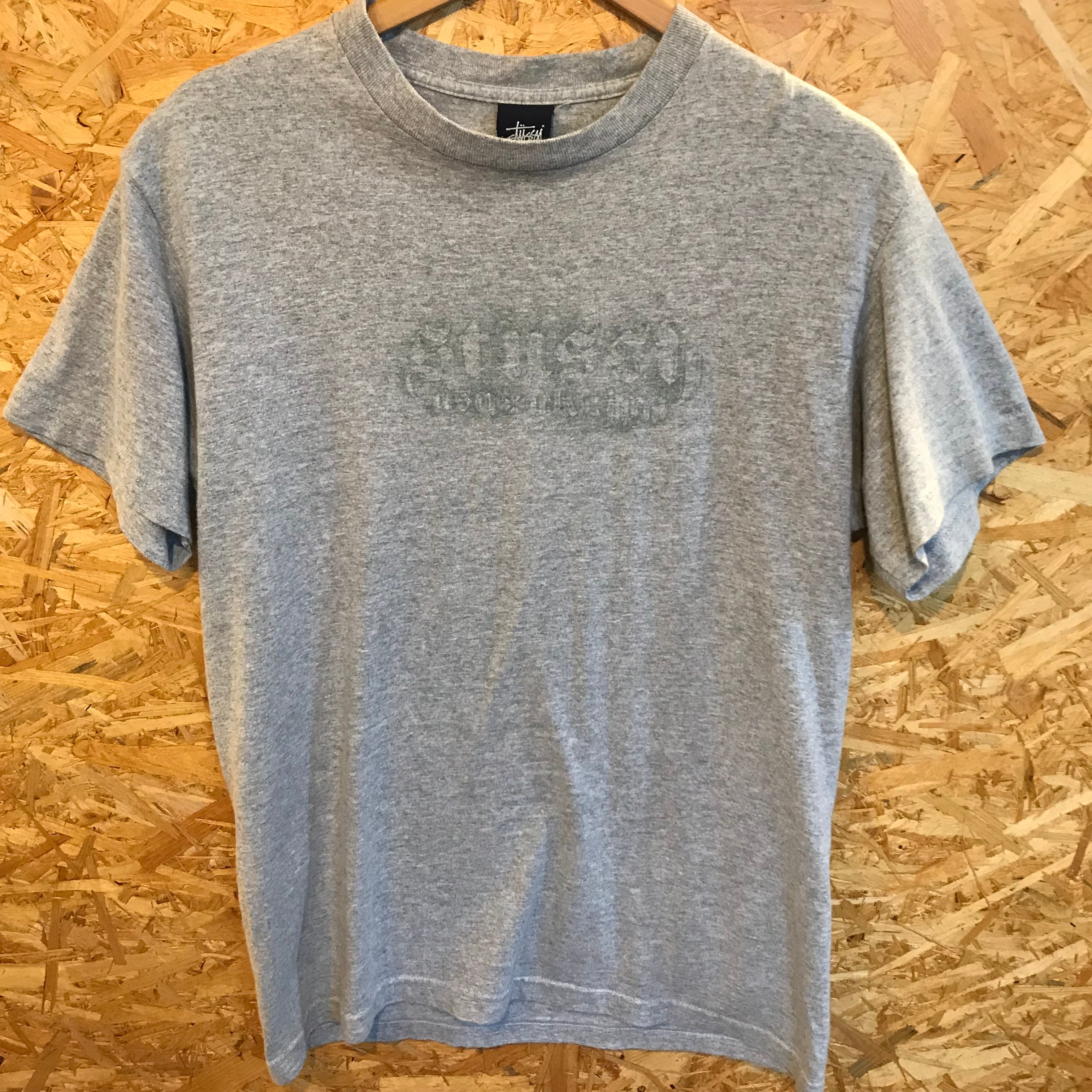 ヴィンテージ　紺タグ　80s オールド　stussy プリントtシャツ