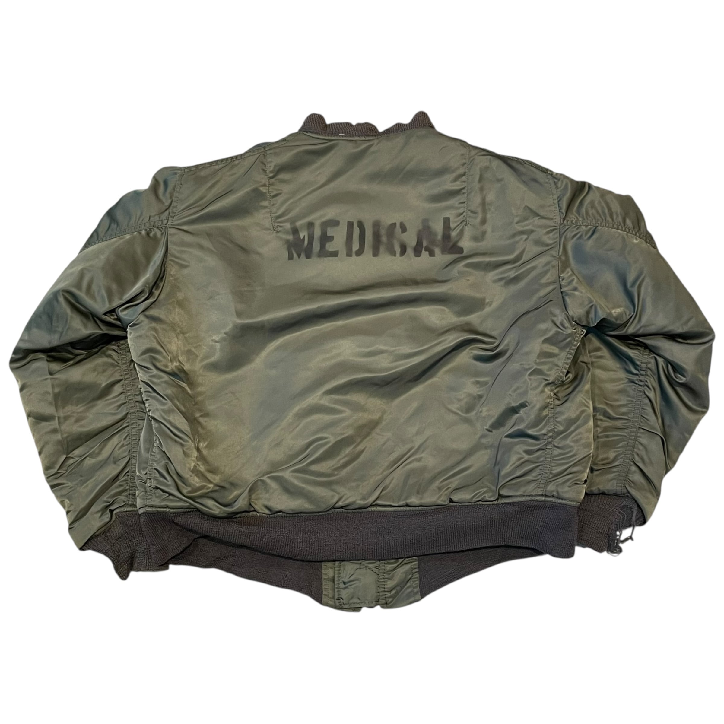 1987s U.S.ARMY "MEDLCAL" MA-1 flight jacket